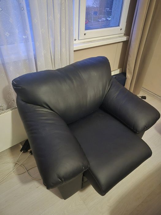 Холна гарнитура от 3 части - кожа