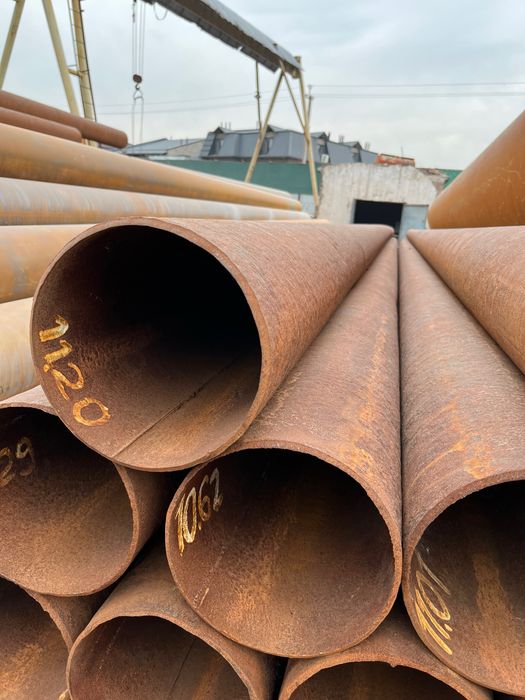 Б/У Труба (темир) Д-219х4-6-8-10мм ОПТОМ со склада