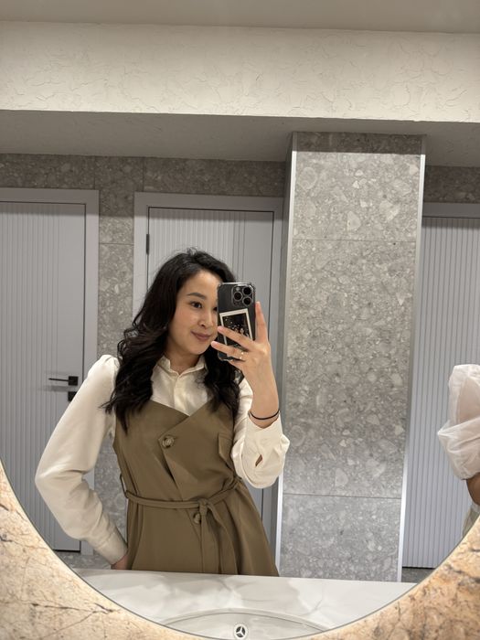 Платье-рубашка двойка