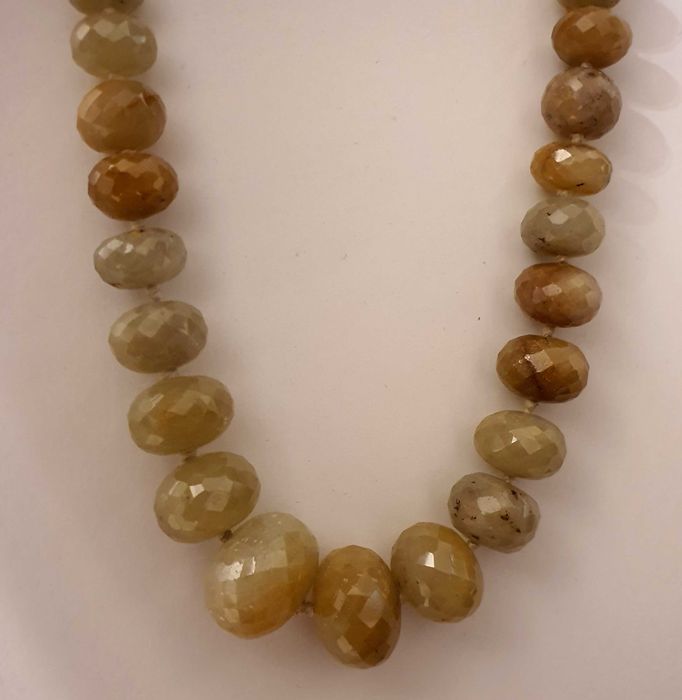 colier statement safire naturale mari