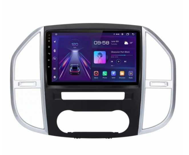 Navigatie Android  Mercedes VITO 3 W447 DEDICATA , Carplay + Camera