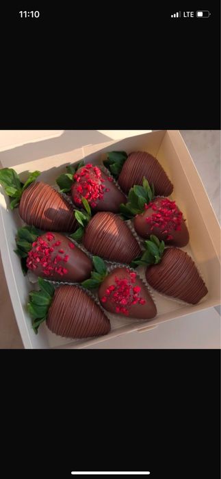 Клубника в шоколаде. Г.Астана