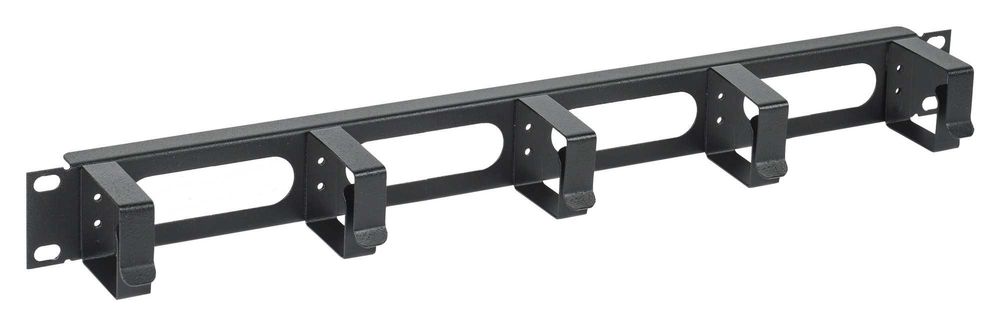 Кабельные органайзеры ITK 1U, 2U (c крышкой, с кольцами)