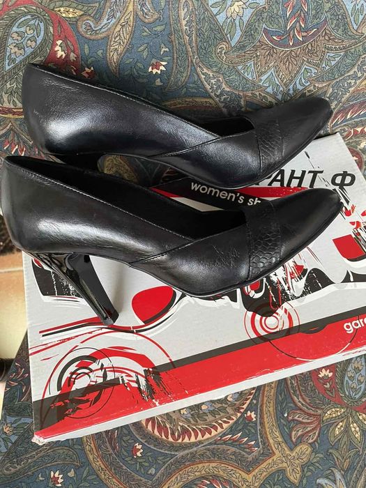 Дамски обувки естествена кожа