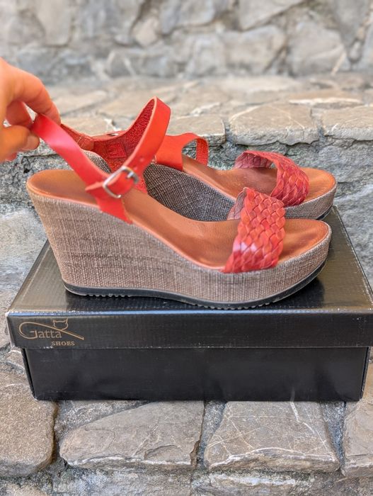Sandale piele, marime 39