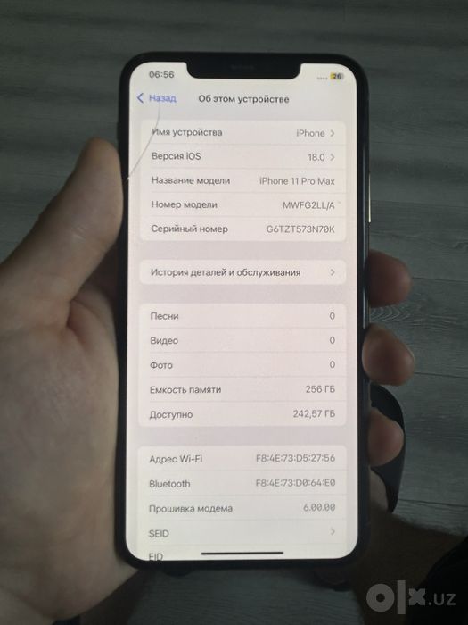 IPhone 11 pro max 256GB 76%