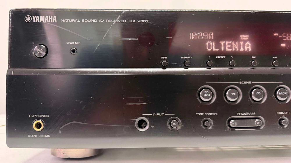 Amplificator Yamaha RX-V367 HDMI Receiver AV 5.1 Cinema DSP RDS