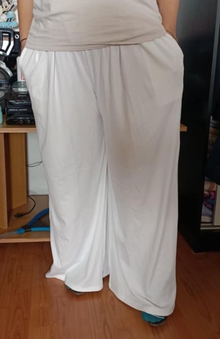 Pantaloni evazați dama XXL