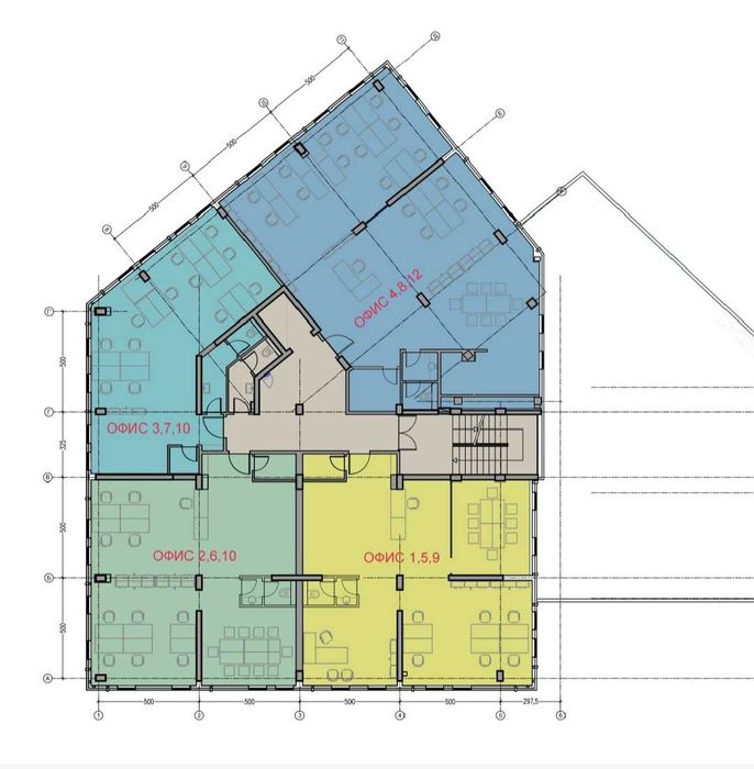 Дава се под наем Офис в София, Люлин 6 - 208 кв.м за 1872 € - Снимка #2
