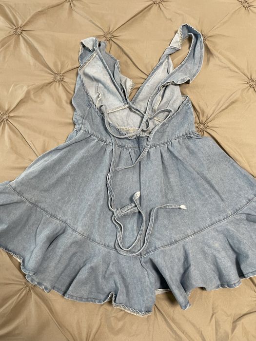 Дънкова рокля С размер