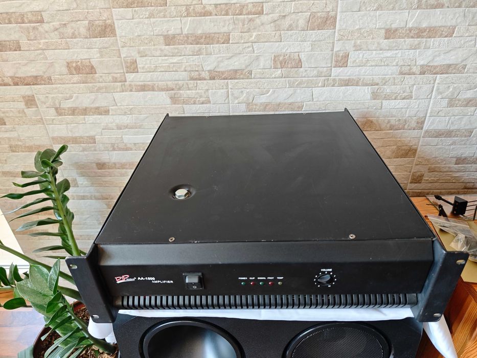Усилвател за рак - едноканален 500W - с линия за 100V и 70V - PIP Audio AA-1500