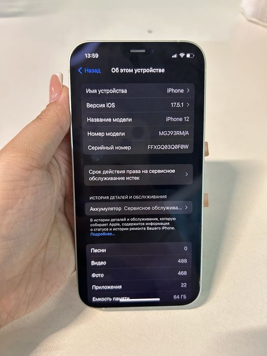 Iphone 12 64 гб.