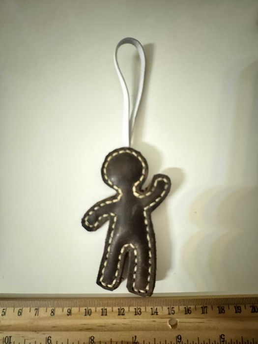 Ornament Craciun din piele