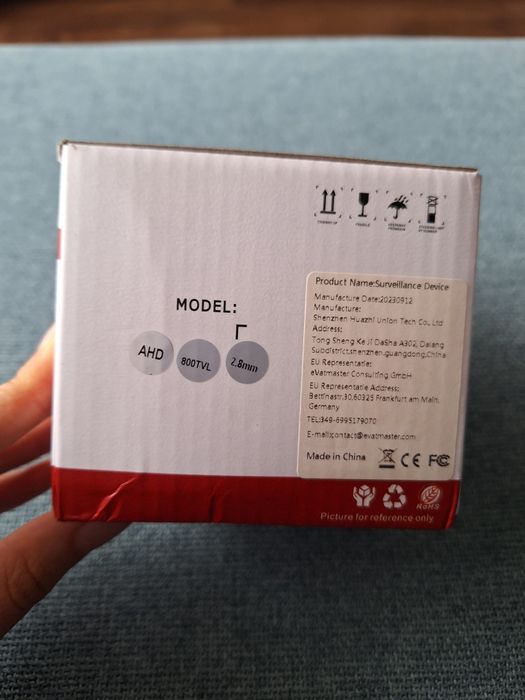 Широкоъгълна CCTV Камера 800TVL