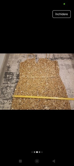 Rochie cu paiete de ocazie mărimea L