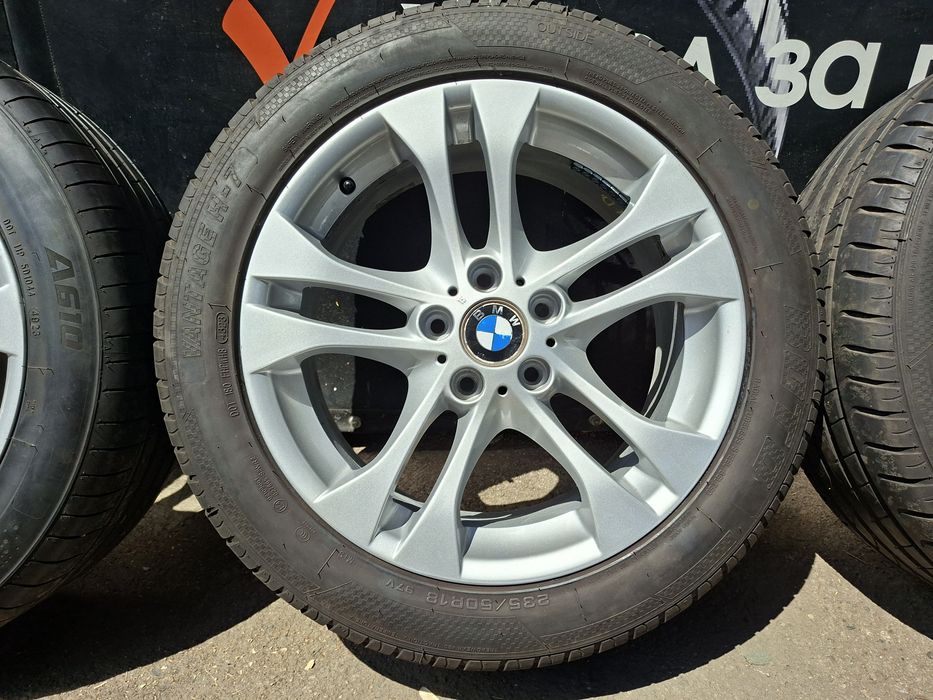 18" 5X120mm BMW X3, БМВ Х3 Джанти с Почти Нови Летни гуми 235/50/18