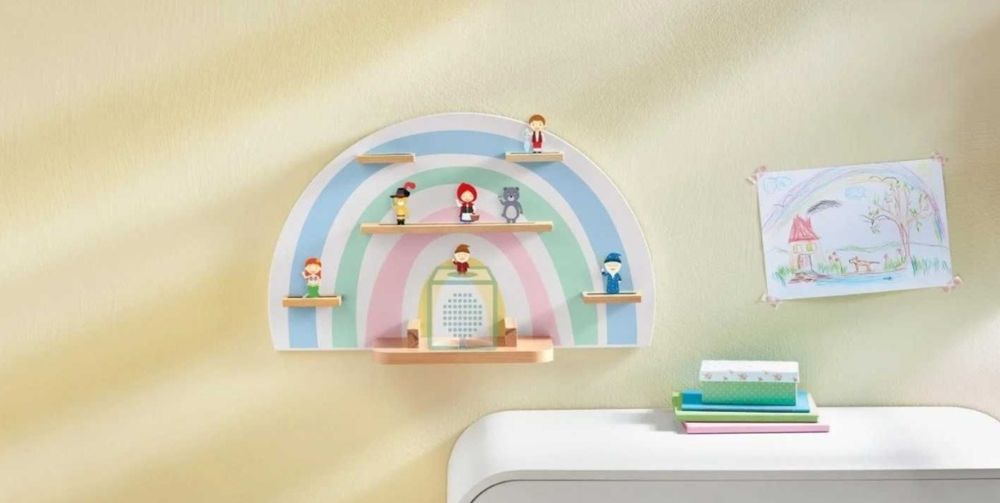 Стелаж, Рафт за детска аудио система