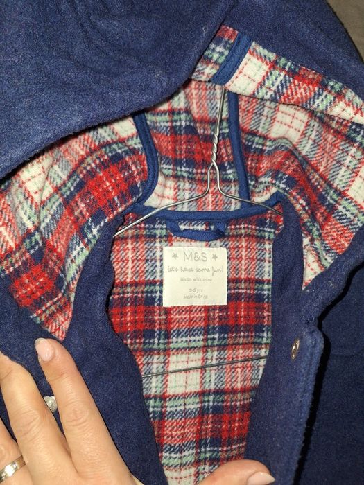 Jachetă stofă (conține lână)  2-3 ani, Marks&Spencer, stare impecabilă