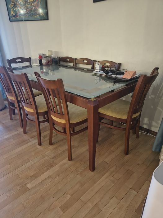 Трапезна маса + 8 стола