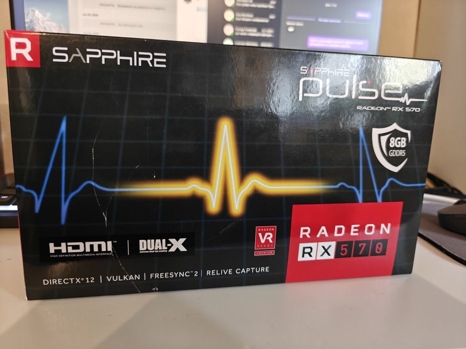 Видео карта Sapphire Pulse RX570 8GB