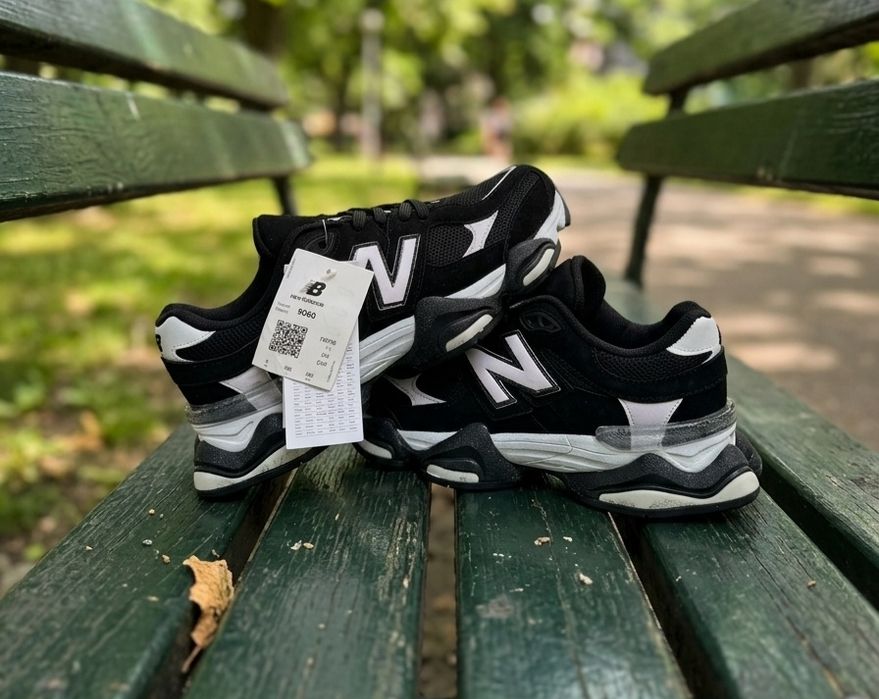 Adidasi New Balane 9060 Negru-alb - Premium
