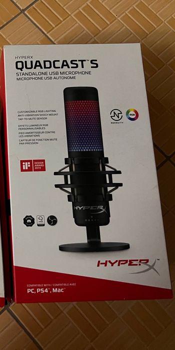 Микрофон - HyperX QuadCast S