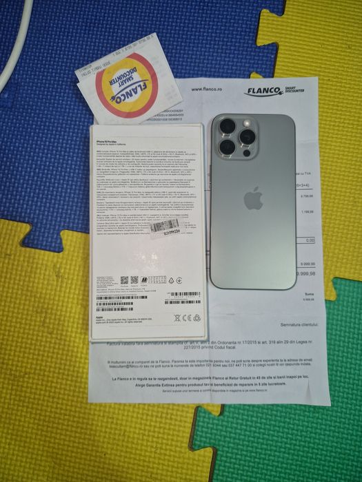 Vând Apple IPhone 15 Pro Max 1TB