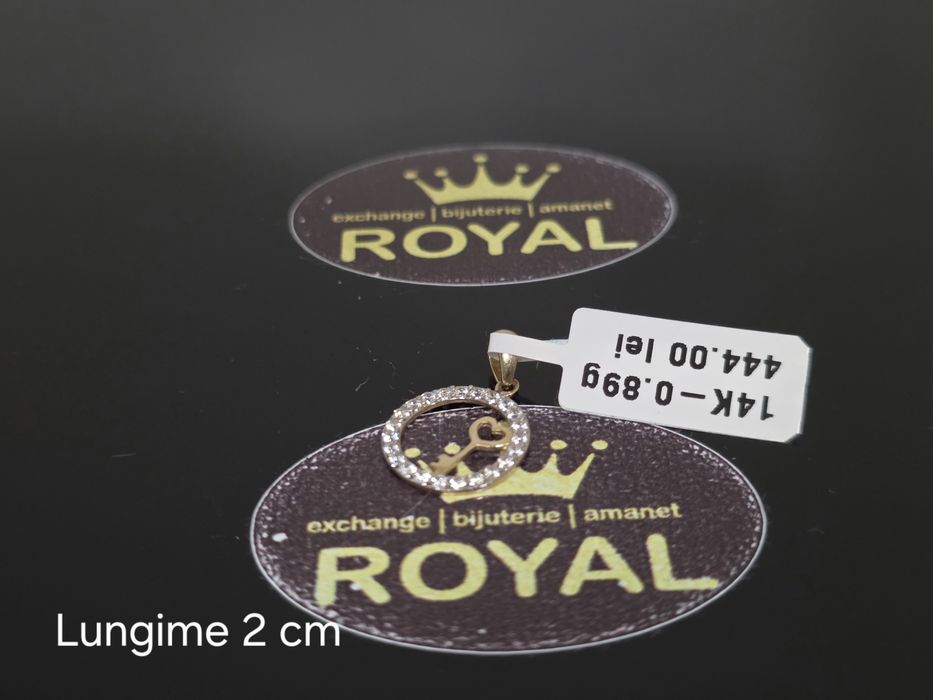 Bijuteria Royal: Pandantiv aur 14k/0.89 gr