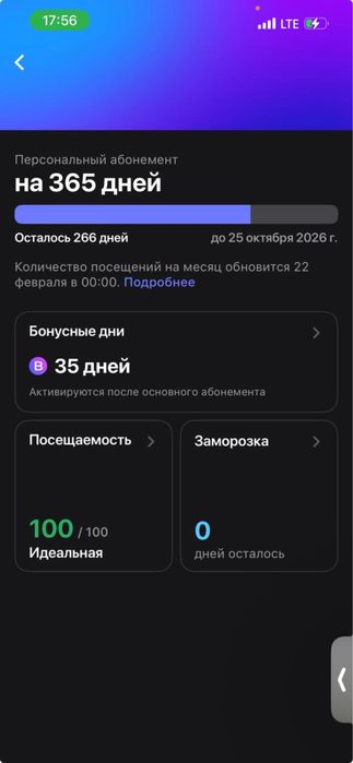 Продаю абонемент 1fit