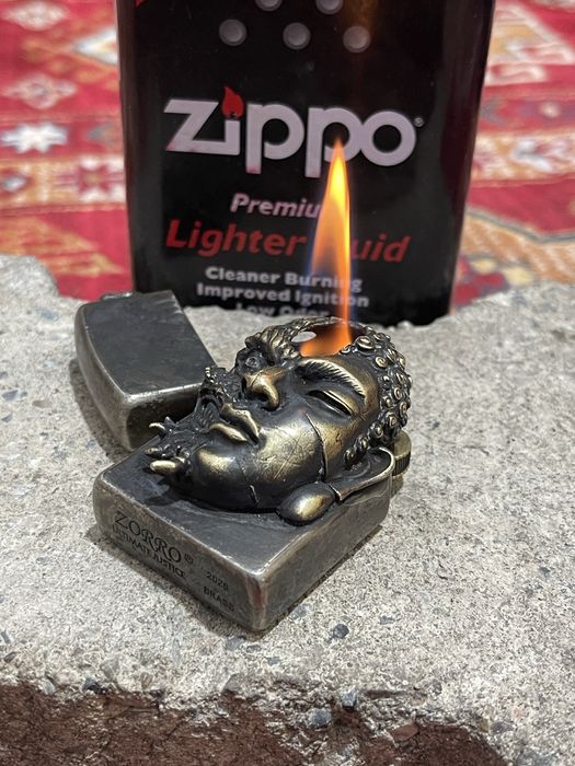 Зажигалка zorro кастомизированная