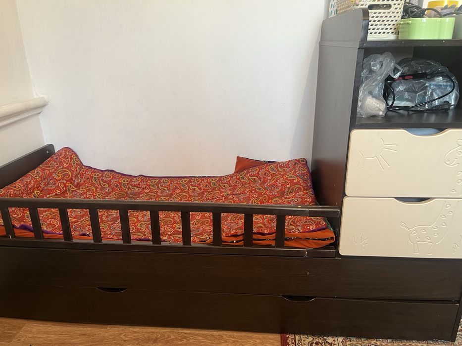 Детский кровать, детский кровать.