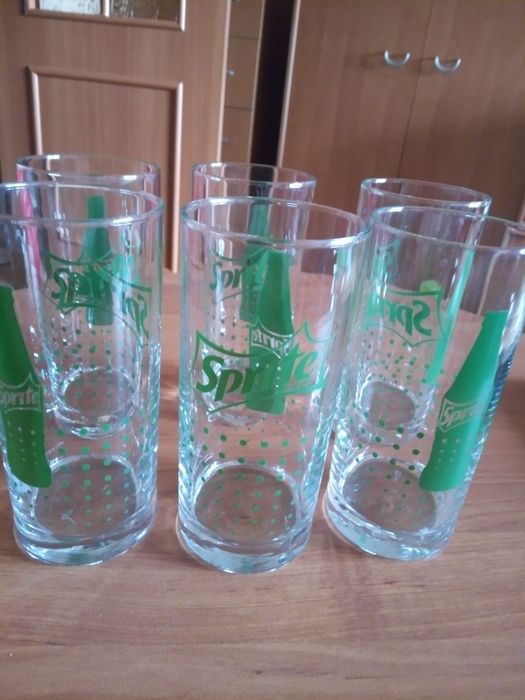 Стаканы,Sprite,6 штук