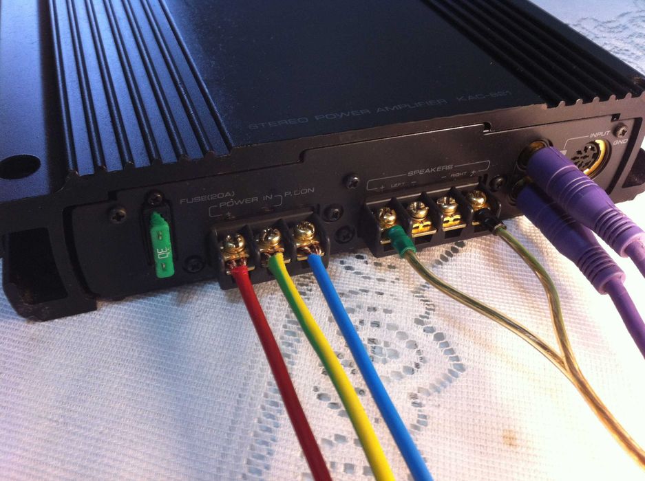 Amplificator Kenwood max600W /Sig.ANL 100Amp (hertz audison jbl statie