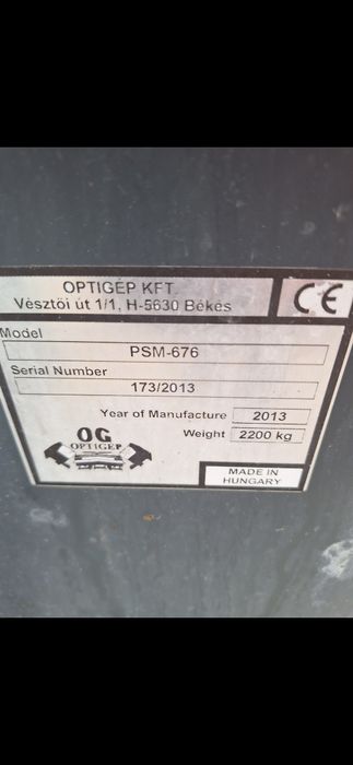 Masa de floare tocator porumb heder cu tocător NAS