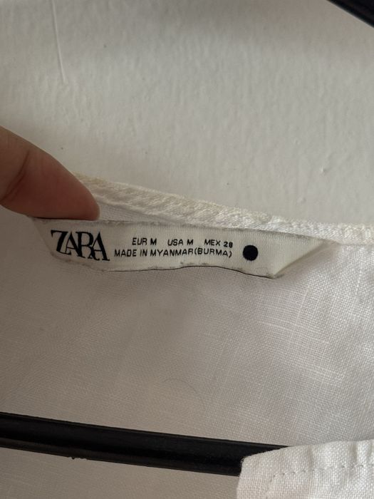 Рубашка из льна Zara, М размер