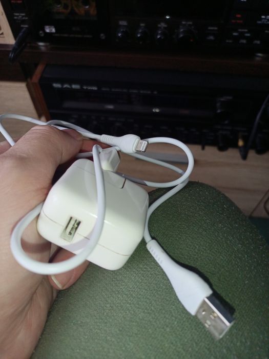 Încărcător pentru iPhone iPod 12W am și cablu usb