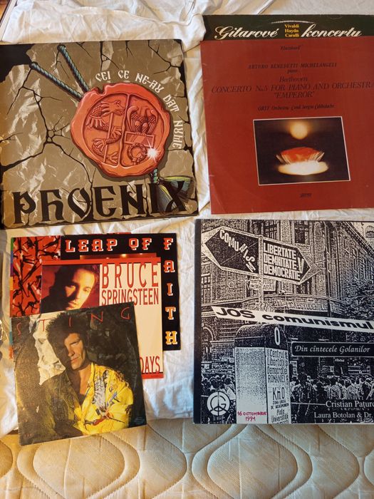 COLECȚIE DE VINILURI Phoenix, Judas Priest și alte