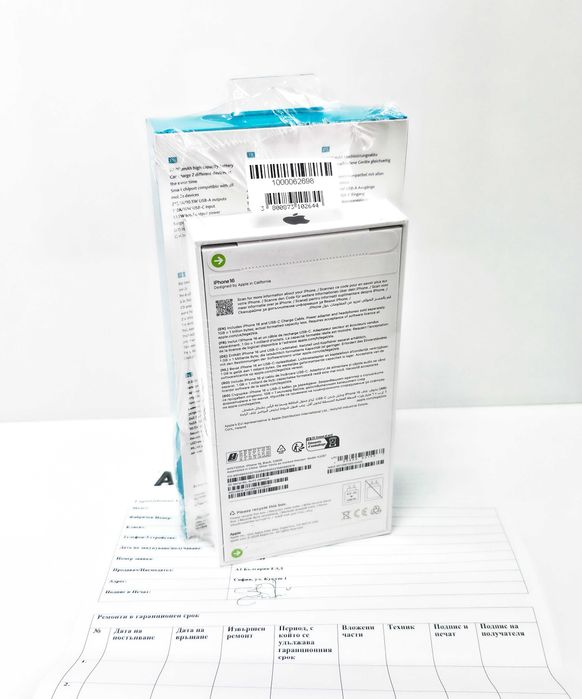 НОВ•iPhone 16 128GB Black•Гаранция