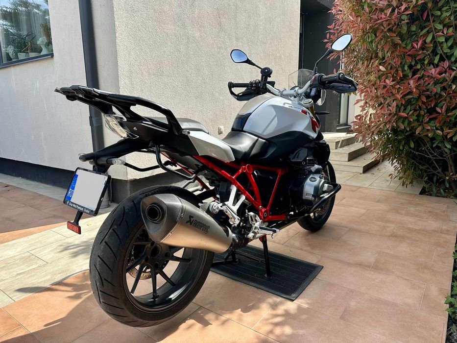 BMW R1200R, Akrapovic, Cutii BMW, Keyless, 2 parbrize, Cauciucuri noi