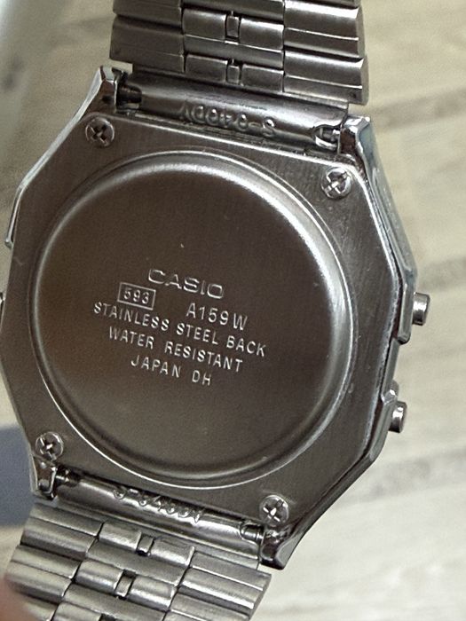 Casio A158WA-1/100% оригинал