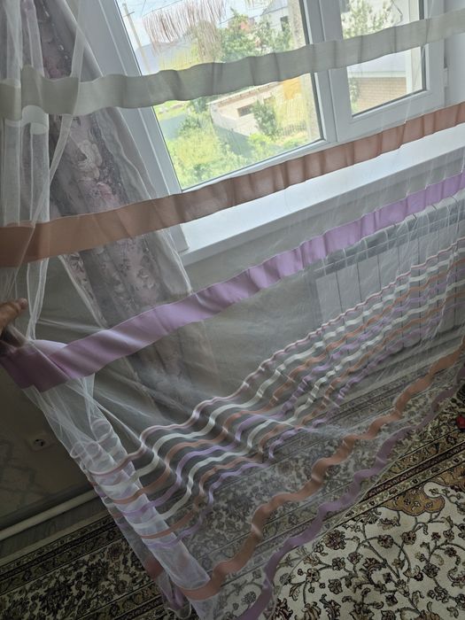 Тюль полоски 2,6м×4,0м