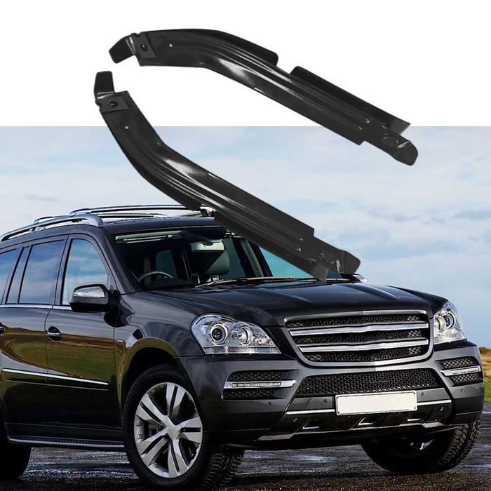 Държач скоба фиба за предна броня Mercedes GL X164 1648800514 1648800616 Чисто нов !