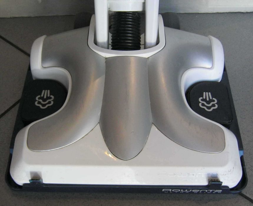 Aspirator vertical cu abur ROWENTA Clean&Steam Revolution, 1500W, alb-albastru