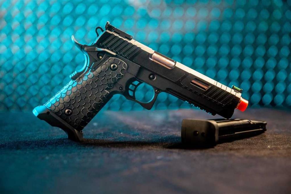 ~ Pistol IEFTIN si PUTERNIC !! *3.2 J* (Colt) Airsoft + Munitie Co2