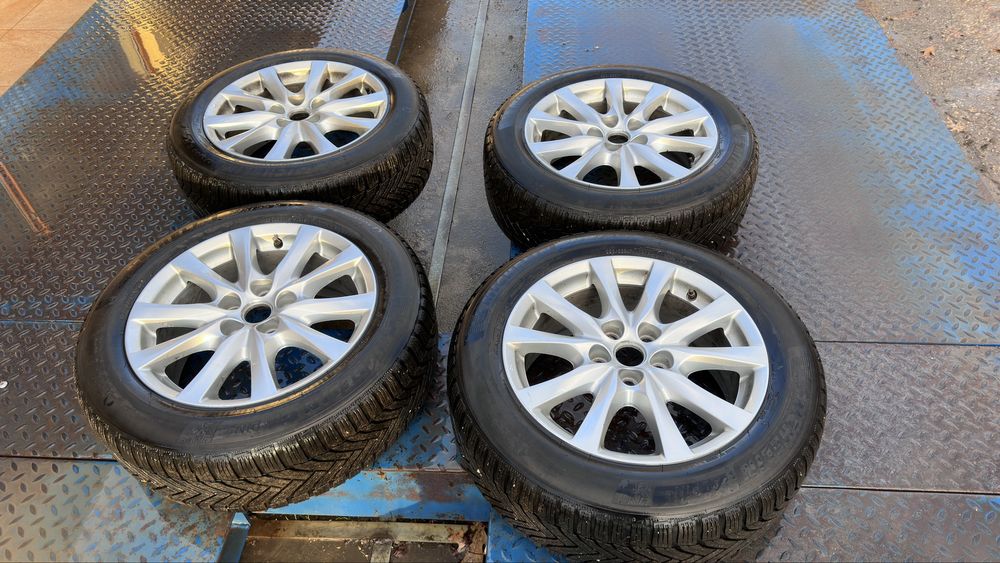 4 бр  17 Джанти с зимни гуми за mazda