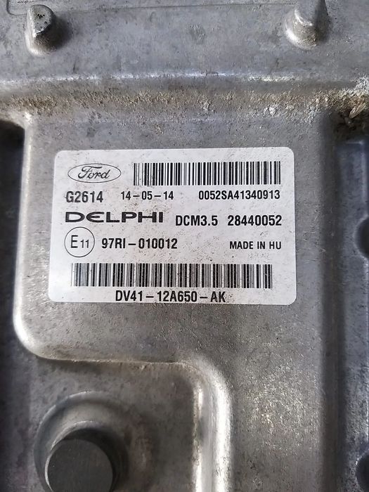 Ecu calculator motor 2.0 tdci ford kuga 2 dm2 dv4112a650ak 28440052