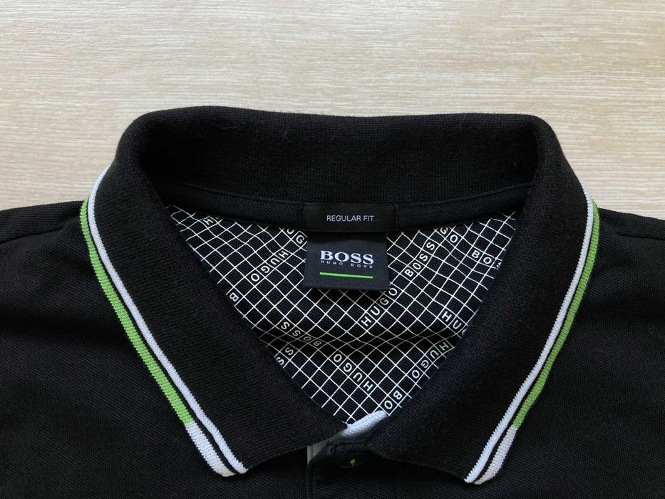 Hugo Boss Green Regular Fit polo t shirt мъжка поло тениска размер М
