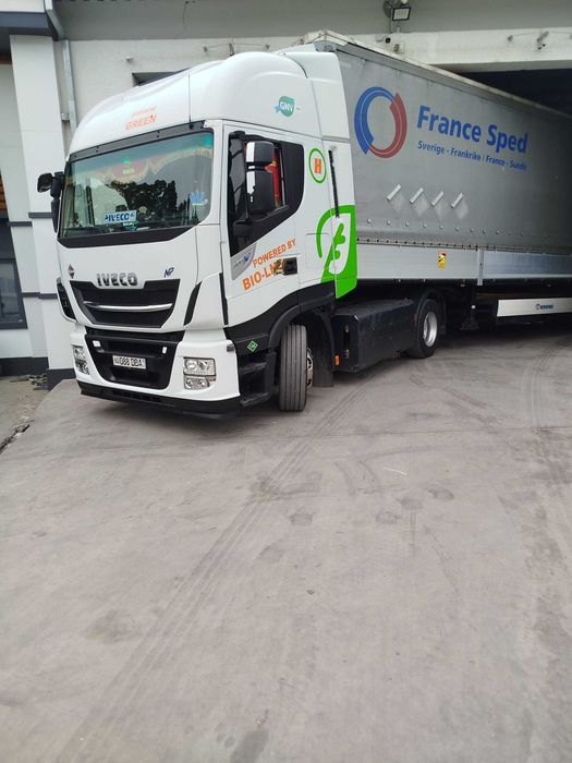 Фура IVECO  заводской метан газли