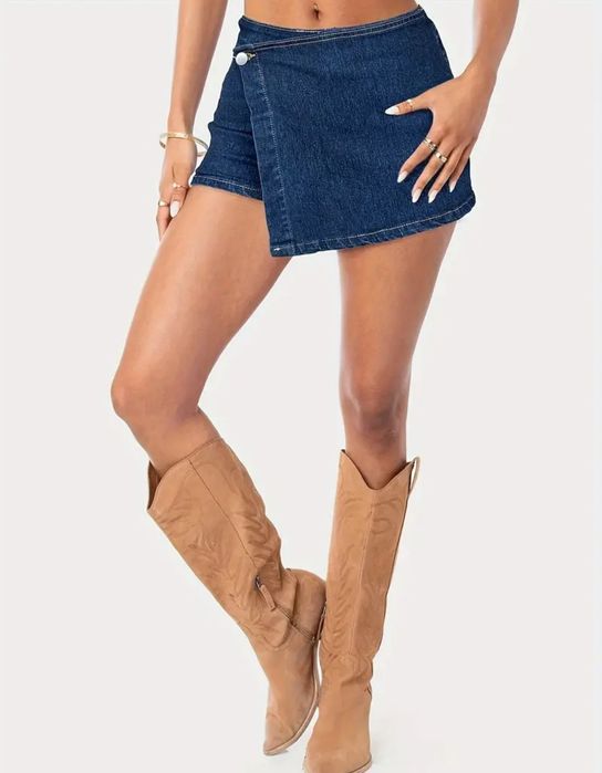 Fusta pantalon blugi M
