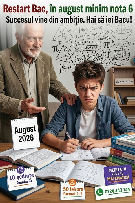 Restart bac - matematica de minim 6
